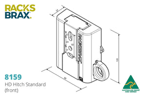 RacksBrax HD Hitch Standard (8159)