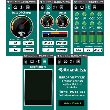 Enerdrive B-TEC 12V 200Ah G2 Lithium Battery