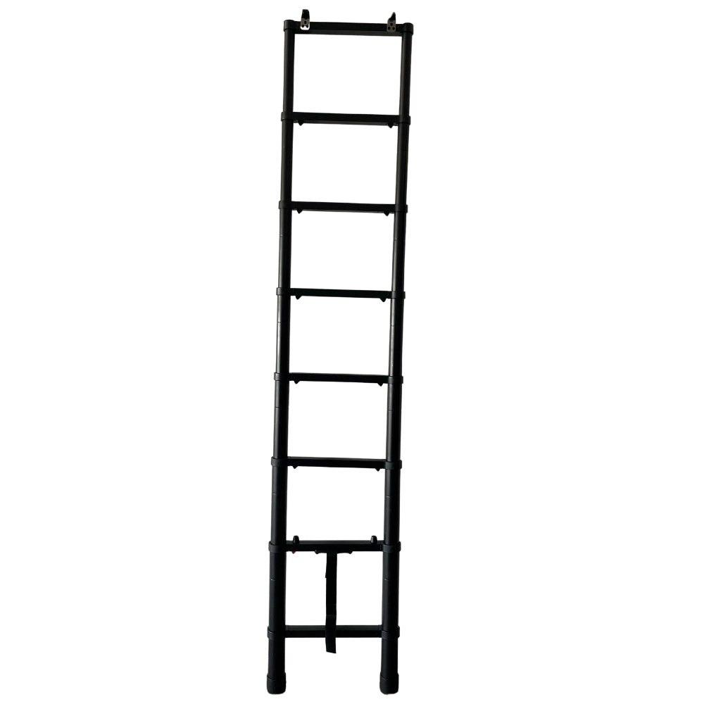 rooftop tent ladder steps Roof Top Tent LadderCampBoss 2.3 Telescopic Ladder for Rooftop Tent