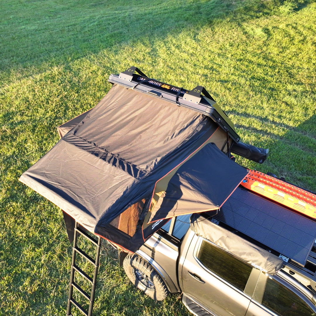 rooftop tent 4x4 Fusion X 1.5 Rooftop Tent – CampBoss