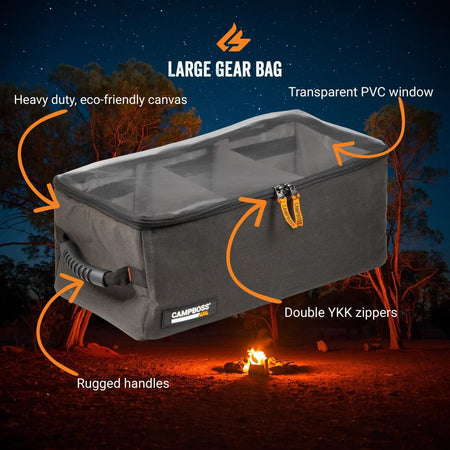 Clear Top Gear Bag - Large