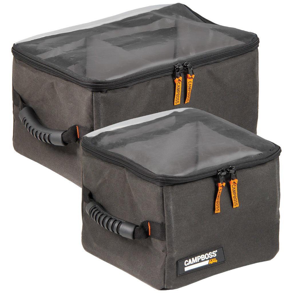 Clear Top Gear Bag - 2pc Set
