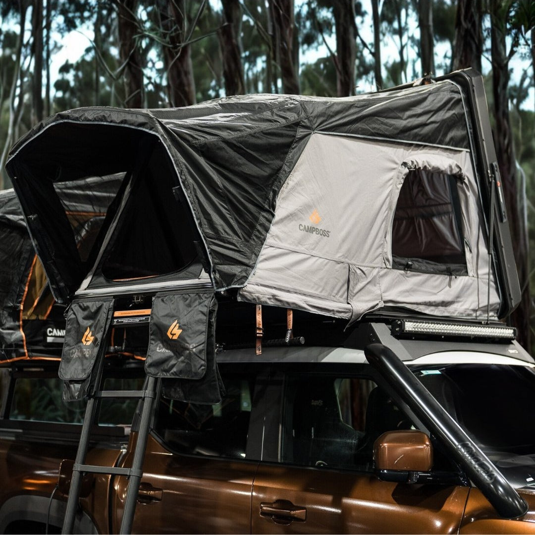 roof top tent - by front runner Fusion Lightweight Rooftop Tent – CampBoss