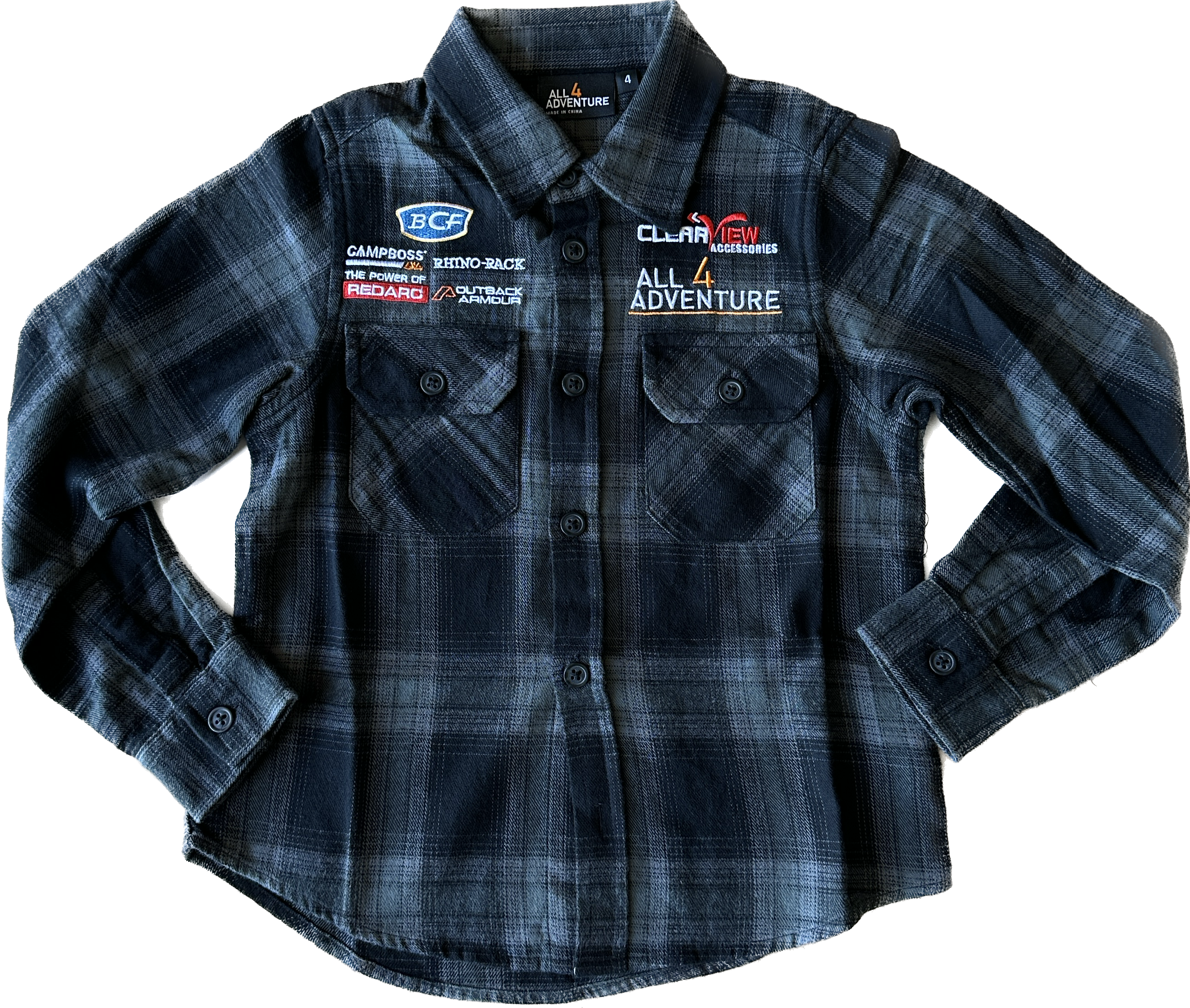 All 4 Adventure Flanno (Kids)