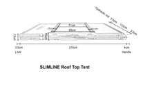 Load image into Gallery viewer, Slimline Rooftop Tent