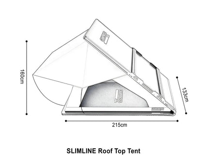 Slimline Roof Top Tent