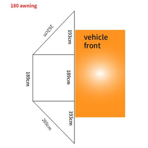 Boss Shadow 180 Awning