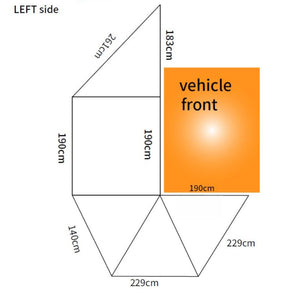 Boss Shadow 270XL Awning