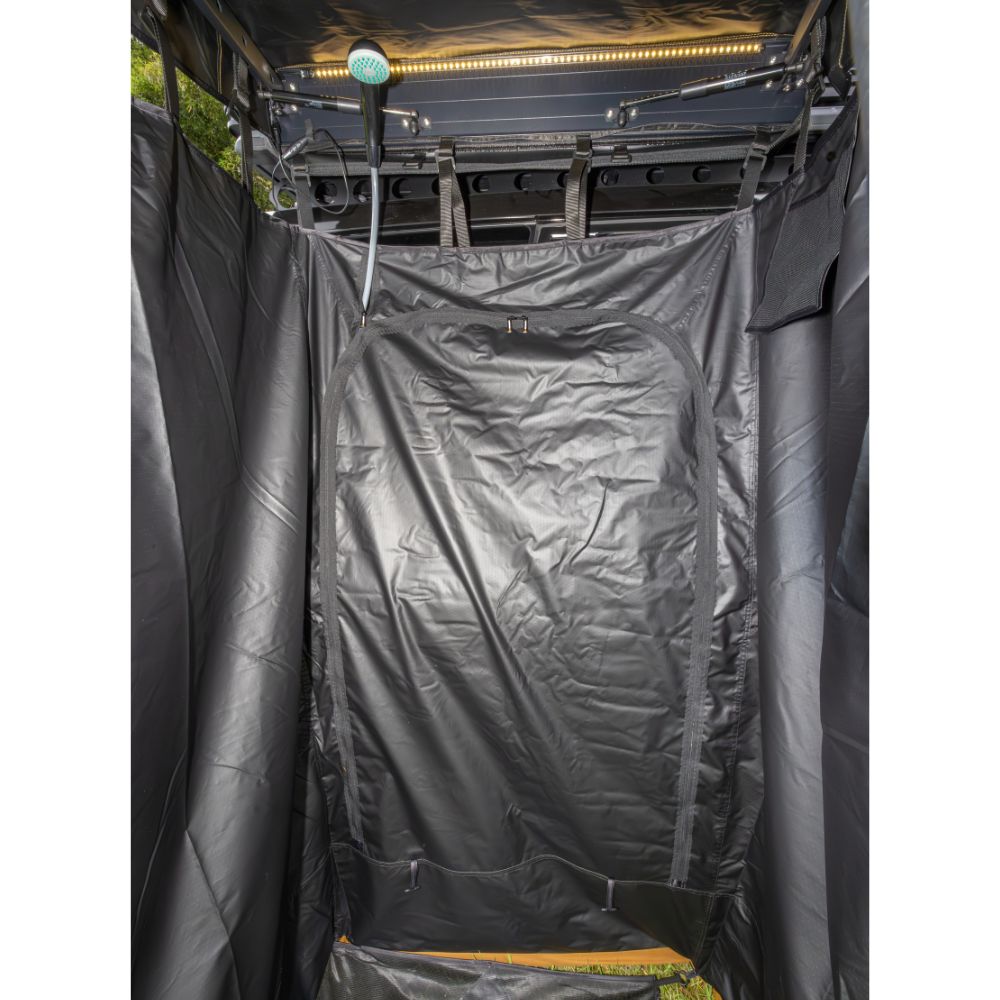 camp boss shower tent NUDIE BOSS Shower Tent Awning – CampBoss