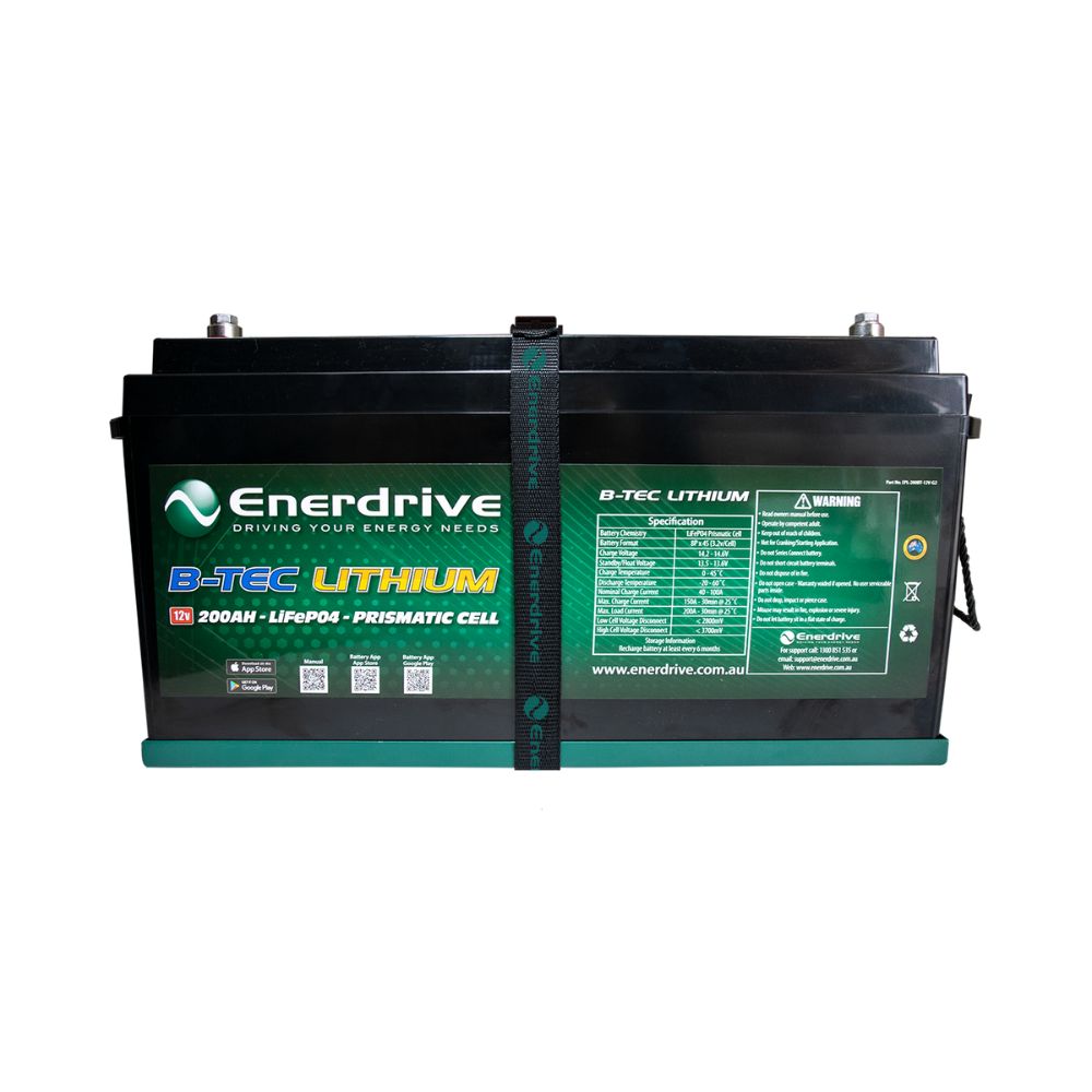 Enerdrive B-TEC 12V 200Ah G2 Lithium Battery