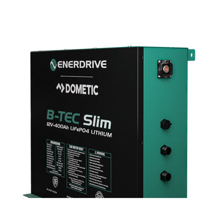 Enerdrive B-TEC 12V 400Ah Slimline Lithium Battery