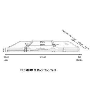 Premium X 1.2 Rooftop Tent