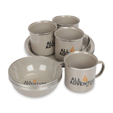 Load image into Gallery viewer, Enamel Dinner Set (12pc)